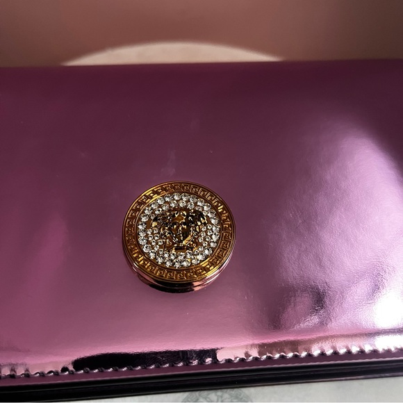 Authentic Versace shoe and matching bag Size 6.5 Sandal Lillia crystal - Picture 11 of 16